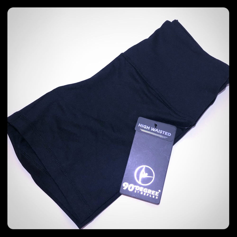 90 Degrees by Reflex High Waisted Shorts NWT